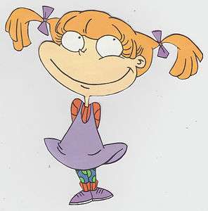 RUGRATS ANGELICA WALL BORDER CUT OUT CHARACTER STICKER  