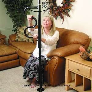  Standers Security Pole and Curved Grab Bar, Security Pole 