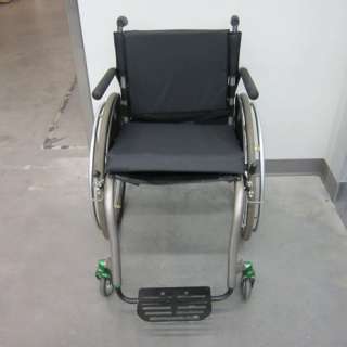 TiLite 18X17 ZRA Titanium Wheelchair SN 34797  