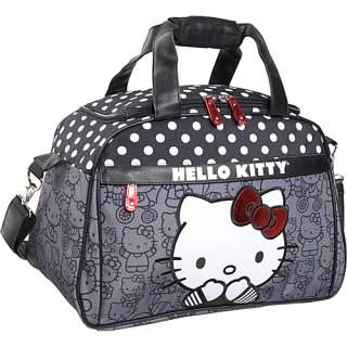 Loungefly Hello Kitty Black & White Carry On Duffle Bag  
