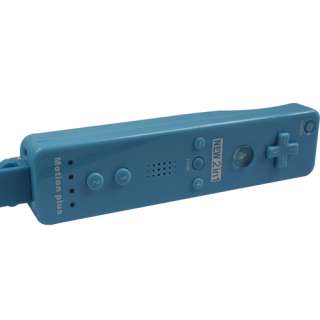 Blue remote with Built in motion plus for Nintendo wii  