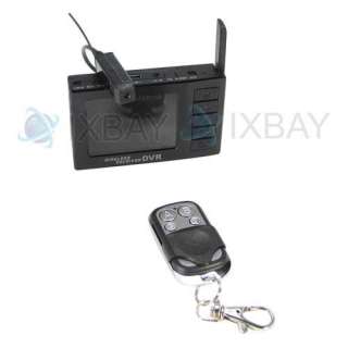 Mini Wireless Security Camera + USB Receiver + DVR Remote Control 