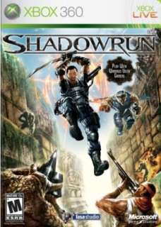 NEW XBOX 360 SHADOWRUN GAME FACTORY SEALED ACTION GAME 882224344111 