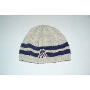  NFL New England Patriots Womens Woven Throwback Beanie 