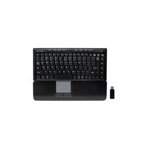   KB4950TPW Black RF Wireless Touch II Touchpad Keyboard Electronics