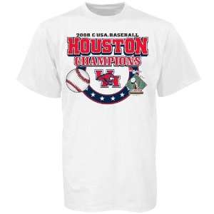 Houston Cougars 2008 C USA Baseball Tournament Champions White Locker 