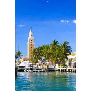  The Freedom Tower in Downtown Miami   Peel and Stick Wall Decal 