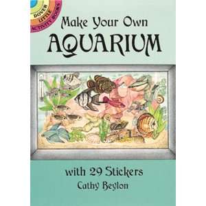   Dover Publications Make Your Own Aquarium Sticker Book Toys & Games