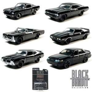   , Set of 6 Cars 1/64 Black Bandit Collection Series 5 Toys & Games