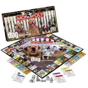  MONOPOLY Dog Lovers Edition Toys & Games