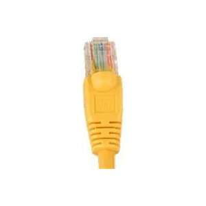  6 Pack   Cat5e Yellow Patch Cord w/ Molded Boot   10 