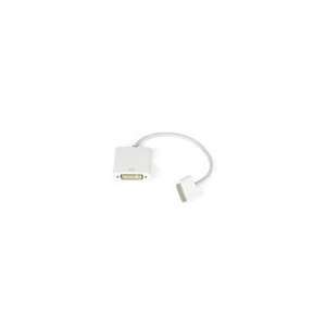  Dock 30 Pin To DVI Cable Adapter (White) for Ipad apple 