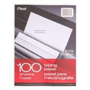   12 Pack MEAD PRODUCTS PAPER TYPING 8 1/2 X 11 100 CT 