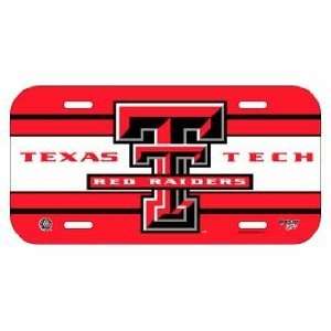   Red Raiders License Plate   college License Plates