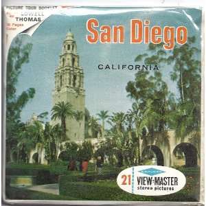    San Diego California 3d View Master 3 Reel Packet Toys & Games