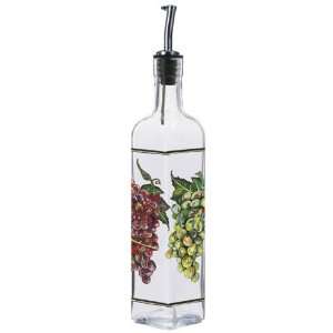  Oil/Vinegar Bottle Grapes of Wine 3OB 855 Kitchen 