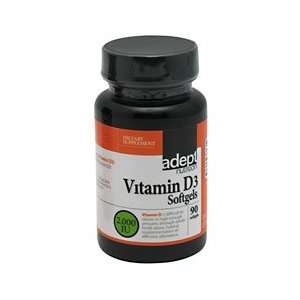  Adept Nutrition Vitamin D3 2,000 IU   90 ea Health 