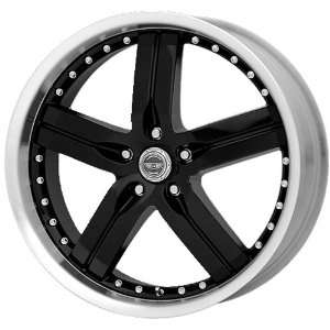  American Racing Rouge 20x8.5 Black Wheel / Rim 5x4.5 with 