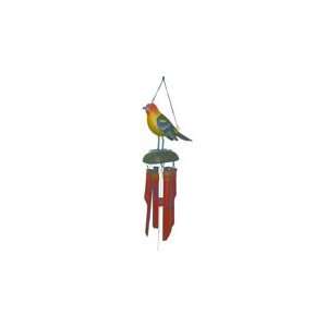  Western Tanager Wind Chime Patio, Lawn & Garden