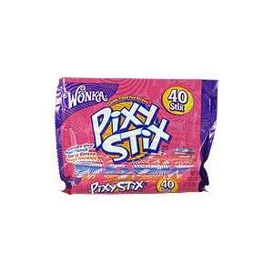  Pixy Stix   Candy Filled Fun Straws, 40 stix,(Wonka 