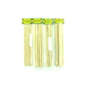  New   assorted wood dowel sticks (assorted sizes)   Case 
