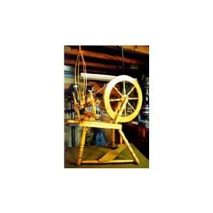   Spinning Wheel Plan (Woodworking Project Paper Plan)